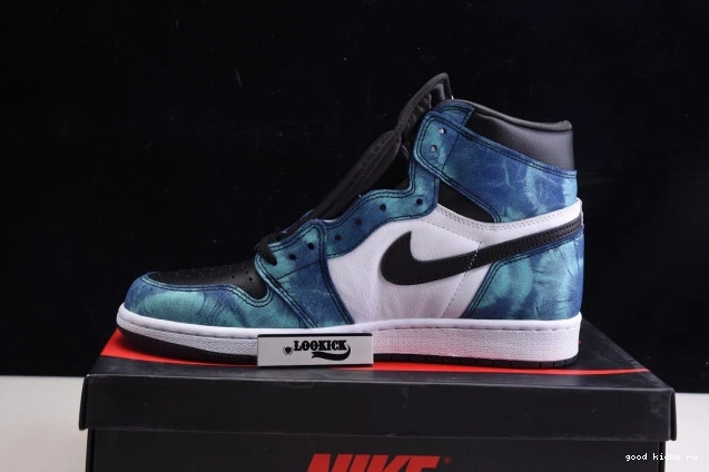 OG Tie-Dye High CD0461-100 Air 1 Jordan 0804